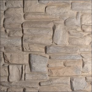 Stone wall reconstruction.
